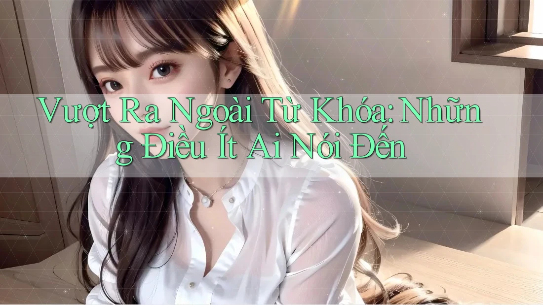 Vượt Ra Ngoài Từ Khóa: Những Điều Ít Ai Nói Đến Vượt Ra Ngoài Từ Khóa: Những Điều Ít Ai Nói Đến